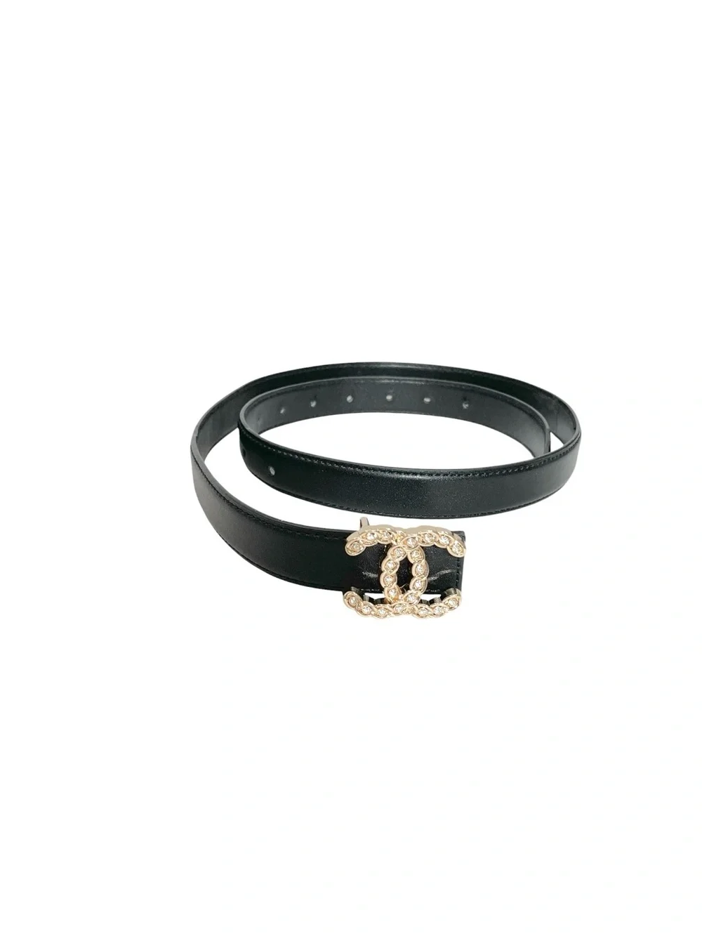 🖤 Black Crystal Buckle Belt 🖤